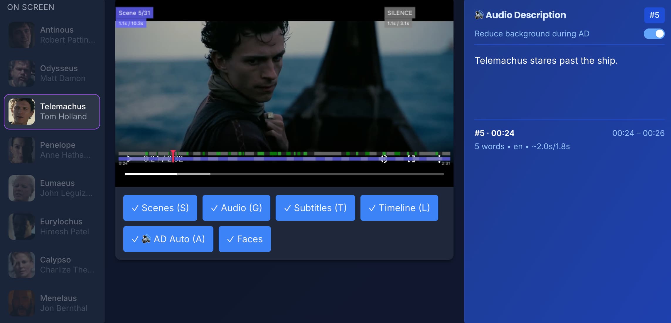 Neodata Video Intelligence interface